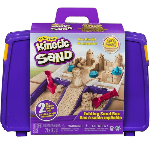 Kinetic Sand Arena Cinética Plegable Caja