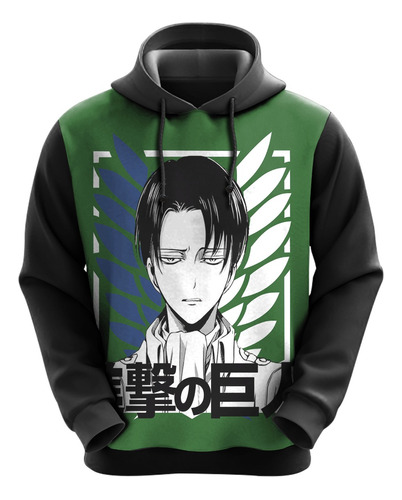 Blusa De Moletom Shingeki No Kyojin Attack On Titan Promoção