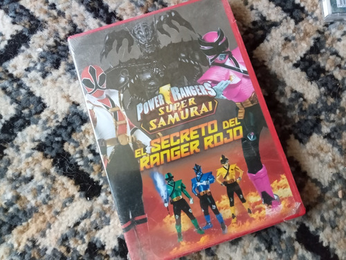 Power Rangers Super Samurai Dvd El Secreto Del Ranger Rojo 