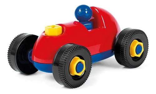 Carrinho Fórmula Desmontável De Brinquedo Poliplac Didático