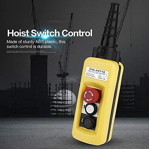 Control Alzamiento Grua Xac A2713 Cadena Boton Elevacion