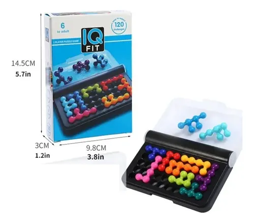 Juego De Mesa Rompecabezas 3d Iq Para Niños Inteligentes