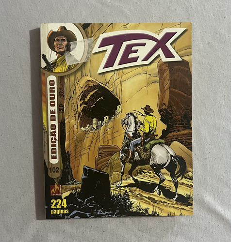 Tex Edição De Ouro Nº 102: O Preço Da Honra, De Nizzi, Claudio. Editora Edições Mythos Eireli, Capa Mole Em Português, 2018