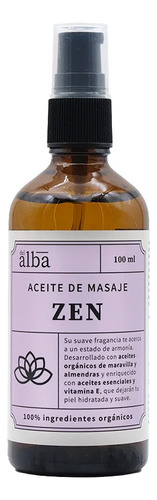 Aceite De Masaje Zen 100 Ml Relajacion / Agronewen