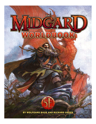 Kobold Press Midgard Worldbook Para La Quinta Edición