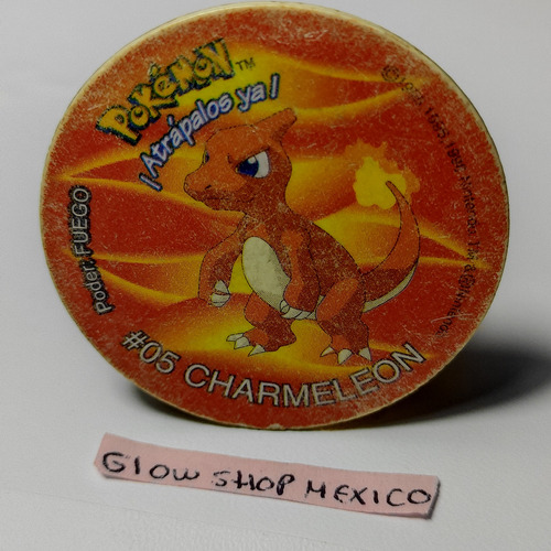 Tazo Pokémon 2 - Charmeleon #05 Estética 7.5 #2  México