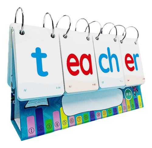 Phonics Alphabet Calendar Flash Cards Niños Sight Word