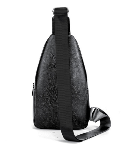 Cross Backpack para hombre, bolso de hombro Bf064, color negro