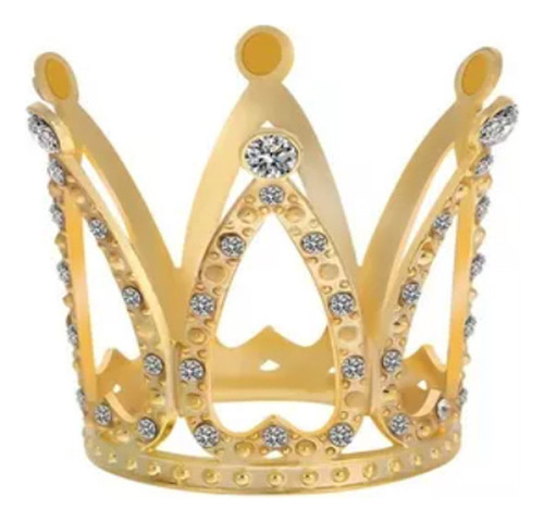Bh Paquete 10piezas Mini Corona Pastel Princesa Fiesta