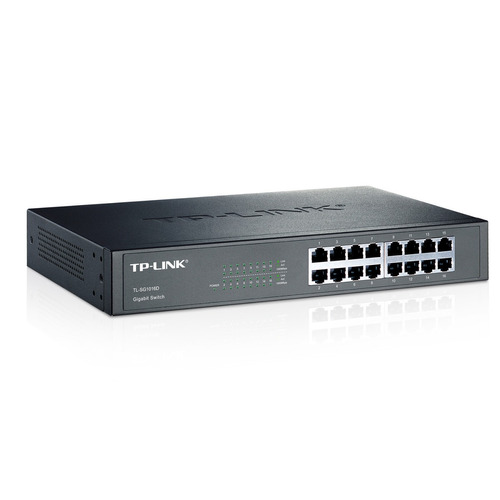 Switch Gigabit Tp-link 16 Puertos Gigabit Tl-sg1016d No Admi