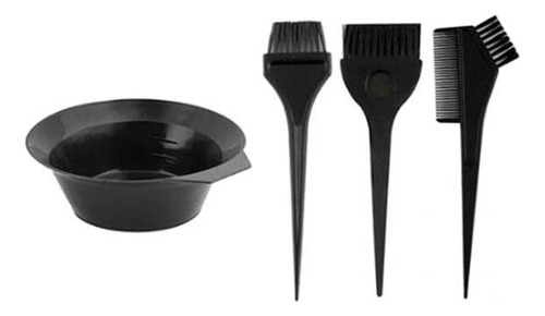 3 Paquete De 2-6 Cuencos Para Tinte De Cabello De 4 Piezas