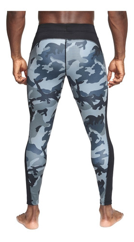 Imagen 4 de 6 de Calza De Compresión Leone Camo Ab953 Jiu Jitsu Mma Marcial