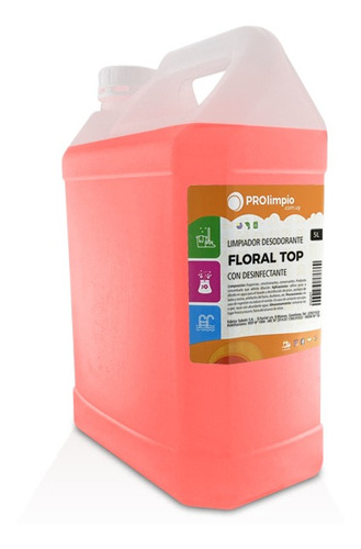 Limpiador Liquido Desinfectante Y Perfumador Floral 5 Litros