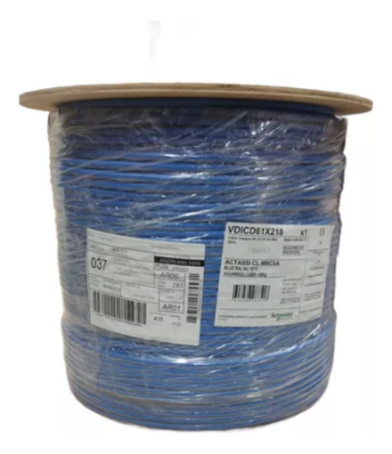 Cable Utp Actassi Cat6a Cable 50mts
