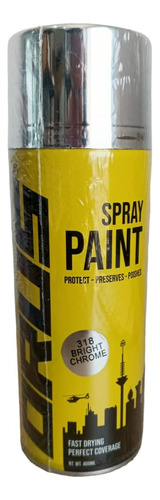 Pintura En Spray Bright Chrome (metalizado) 400ml Orus