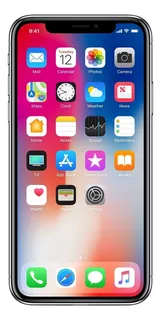 iPhone X 64 Gb Plata Reacondicionado Certificado Grado A - Incluye Cable.