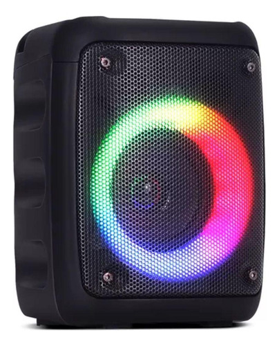 Som Rgb 10w Wireless Bluetooth Rádio Portátil