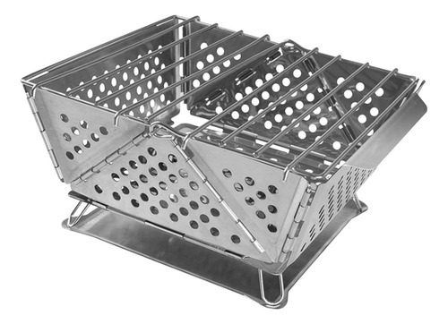 Pequeño Quemador De Estufa De Carbón De Carbón Plegable