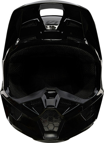 Imagen 5 de 5 de Casco Motocross Fox - V1 Plaic #26575 Negro