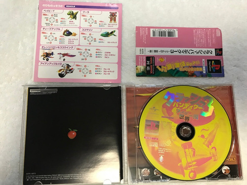 Crash Bandicoot 3 Warped Ps1 Original Japones Cd Spinr Raro! (Recondicionado)