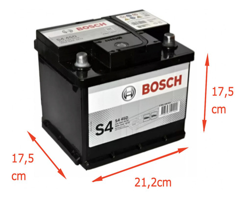 Bateria Bosch S4 45d 12x45 Para Citroen C4 Lounge 1.6 13-15