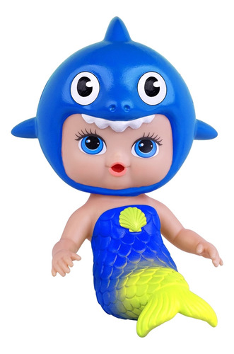 Boneca Acqua Toys Tubarãozinho Bebê Shark - Super Toys