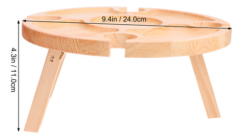 Mesa Plegable Para Exteriores De 1 Pieza, Útil Mesa De Almac