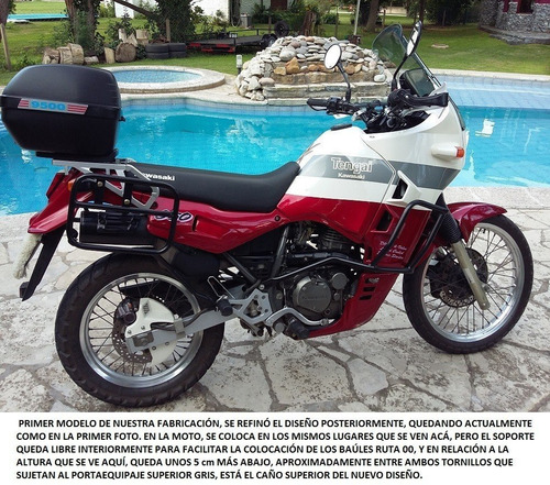 Soporte Lat. Baules Ronlaiver Kawasaki Klr 650 Tengai 89-95