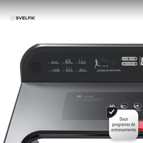 Caminadora Plegable Compacta Bluetooth Svelfik Runtech Lte 3