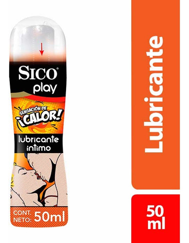 Sico Play Gel Lubricante Intimo Sensación De Calor