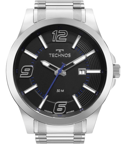Relógio Technos Masculino Sport Aço Inoxidável 6p29aft/1p Nf