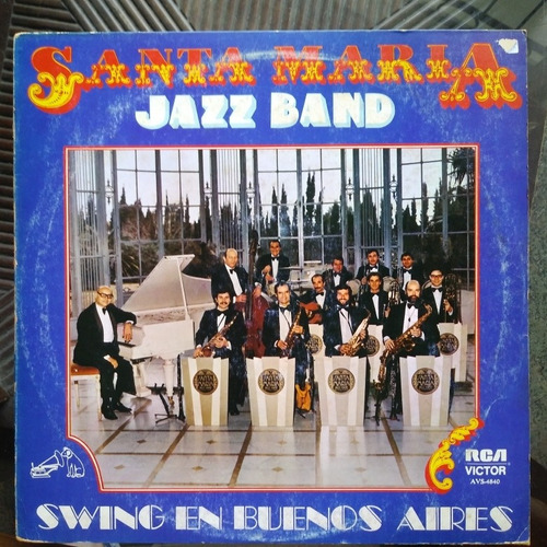Santa María Jazz Band Swing Buenos Aires Lp 1ra Ed Argentina