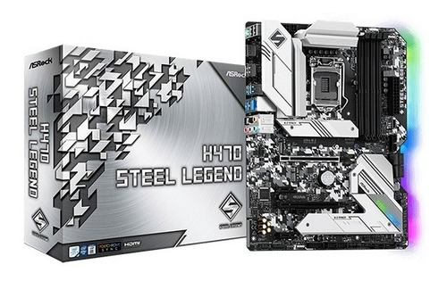 Mbo Asrock H470 Steel Legend 10ma Generacion Socket 1200