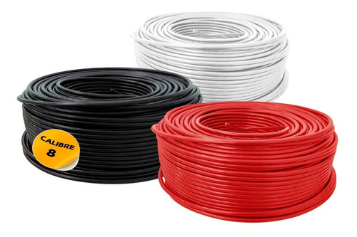 Imagen 1 de 5 de Pack: 3 Cajas Calibre 8 De 100m Cada Una Somos Fabricantes