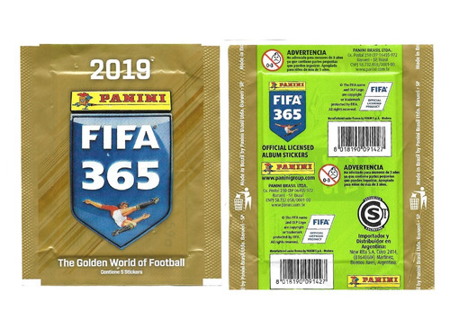 Panini Fifa 365 2019 - 30 Sobres Y Album Obsequio