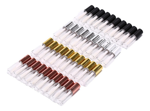 10x Contenedores De Tubos De Brillo De Labios Contenedores