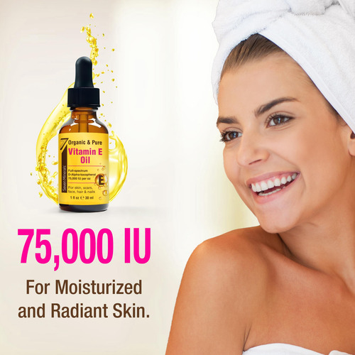 Aceite De Vitamina E Seven Minerals, Ultra Puro, 75 000 Ui,