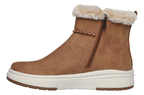 Botas Mujer Skechers Bobs Skipper Wave Café