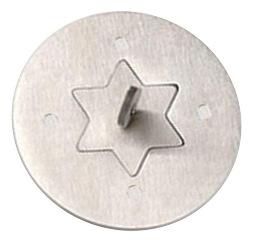 2 Adornos Para Velas, Tarro, Cubierta L Estrella Hexagonal
