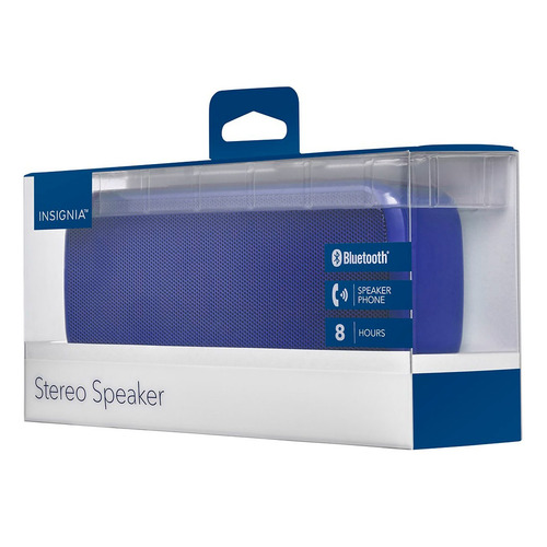 Parlante Portatil Insignia Bluetooth Azul Fact A-b