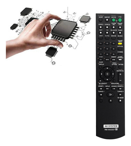 Reemplace El Control Remoto Rm-aau027 Por El Sistema De Cine