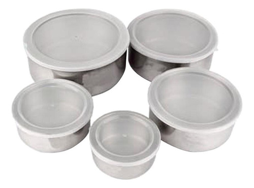 5 Unidads Con Tapas De Mezclar Accesorio De Cocina