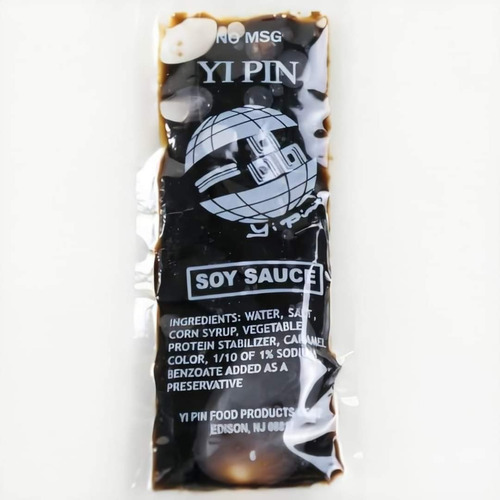 Sobres De Salsa De Soya Yipin 6 Pack X 400pzas