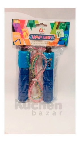 Imagen 3 de 10 de Soga Para Saltar C/contador Infantil Juguete