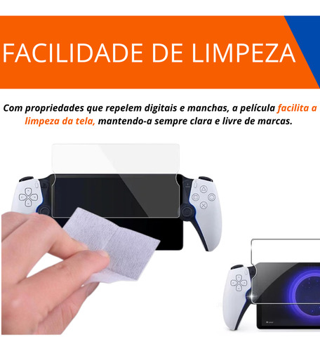 Película De Vidro Temperado Compatível Console Ps Portal