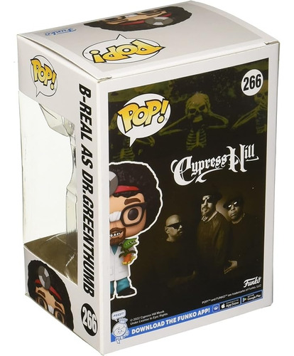 Funko Pop Rocks Cypress Hill B-real Es Dr Greenthumb 266