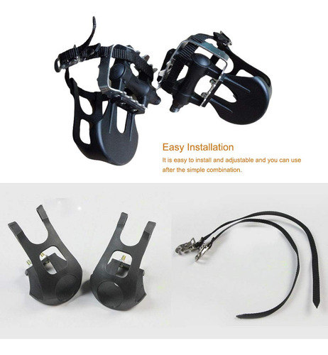 Denpetec 1 Par De Pedales De Bicicleta Para Dedos De Los Pie