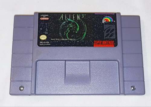 Alien 3 Super Nintendo Original