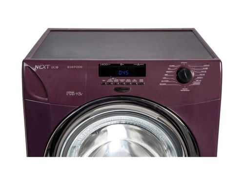 Imagen 3 de 4 de Lavarropas automático Drean Next 8.14 P ECO inverter violeta 8kg 220 V