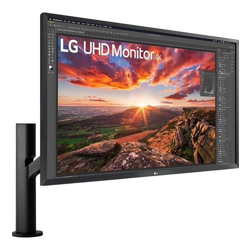 Imagen 2 de 5 de Monitor gamer LG 32UK580 LCD 31.5 " negro 100V/240V